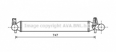 AVA QUALITY COOLING sta4042 -  Интеркулер